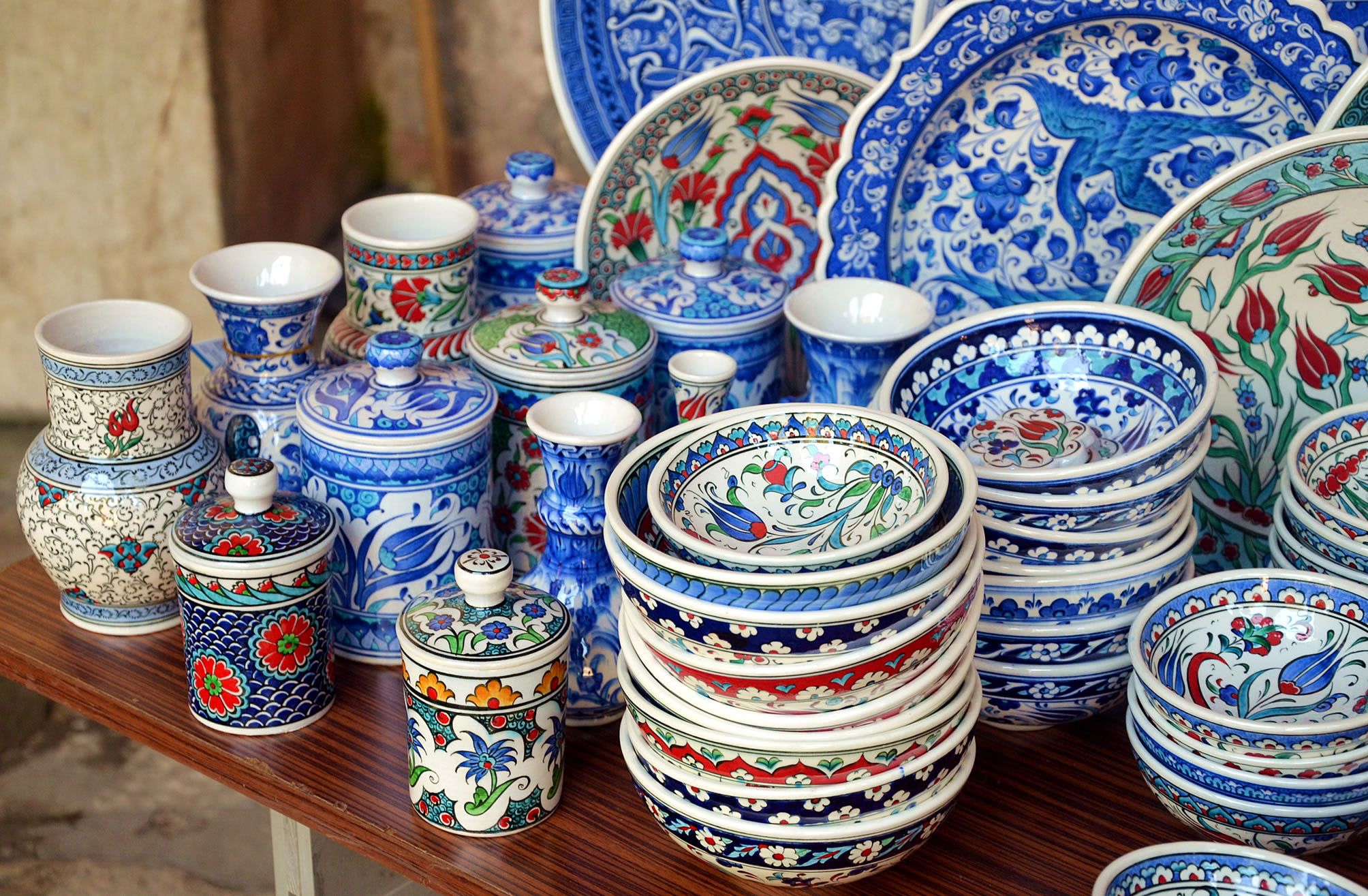 Турецкая керамическая посуда, лучшие сувениры из Турции turkish souvenirs from Turkey