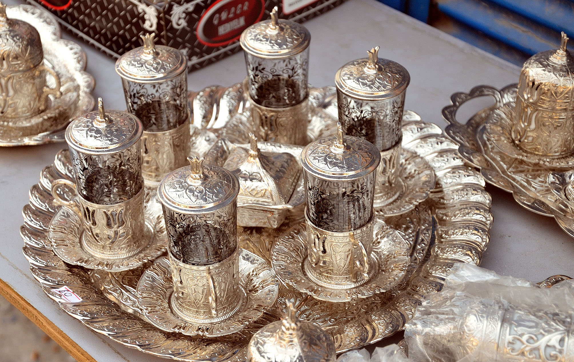 turkish souvenirs Сувениры из Стамбула: чайный набор