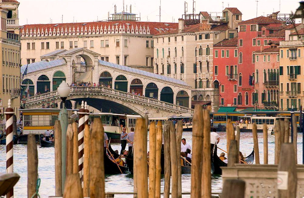 Большой канал, мост Риальто (Венеция)
