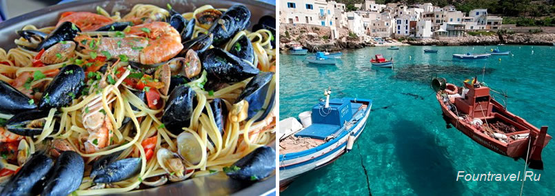 Рыбные блюда на Сицилии