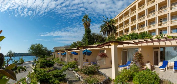 Отели Корфу: территория Hotel Corfu Palace