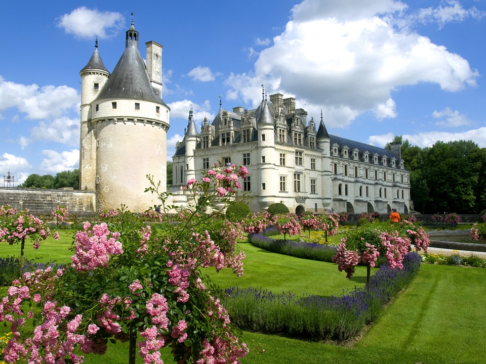 Куда съездить из Парижа: замок Шенонсо, долина Луары