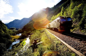 Фломская железная дорога, Норвегия