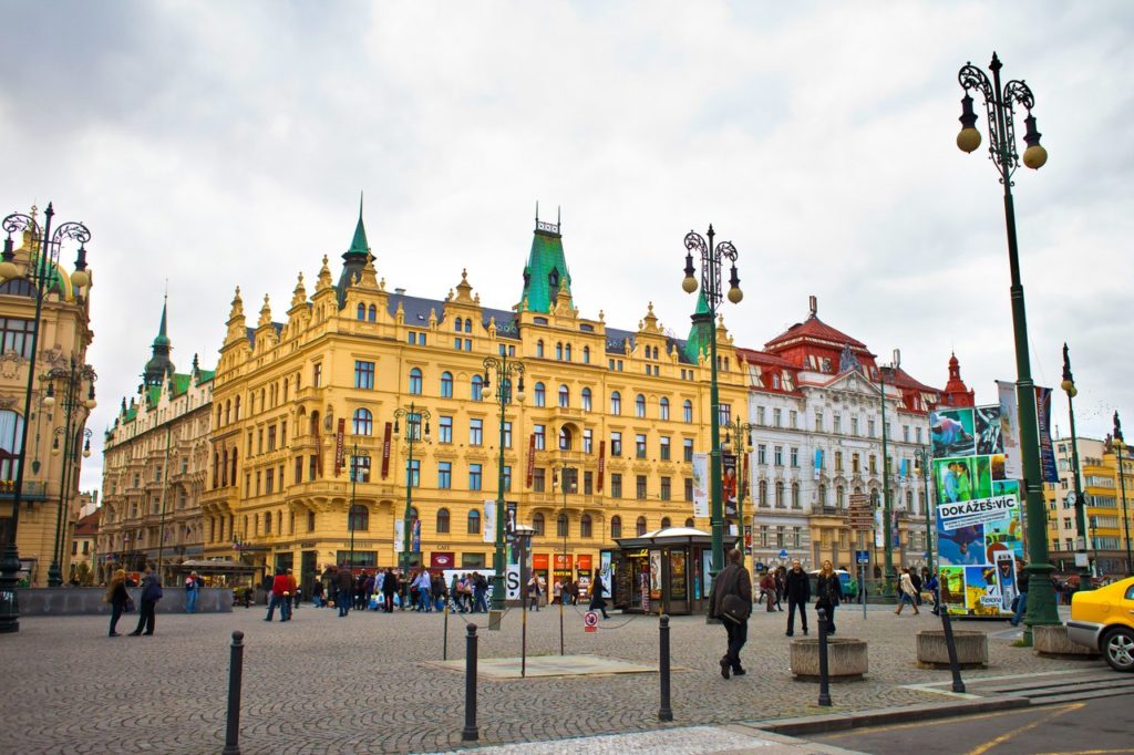 Улицы и проспекты Нове Места в Праге
