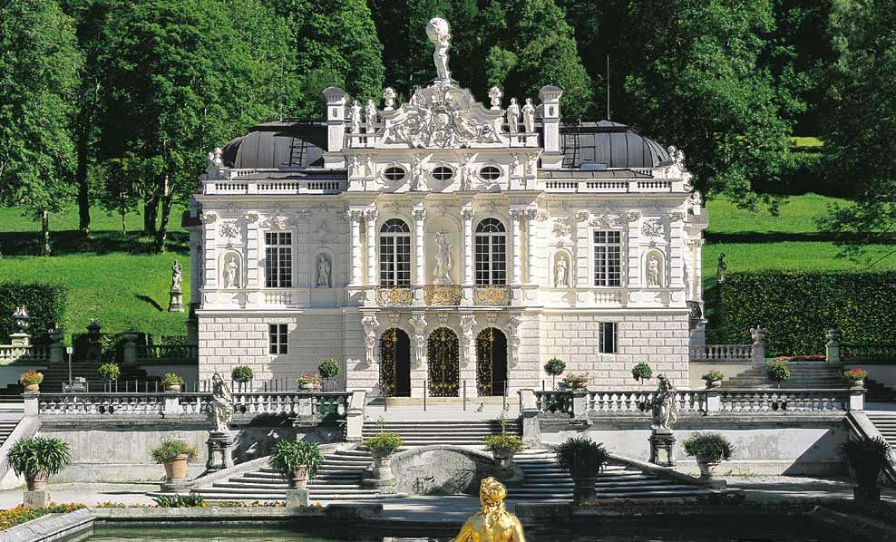 Замок Линдерхоф - самый очаровательный в Баварии