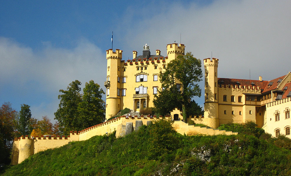 Лучшие замки Баварии: Хоэншвангау