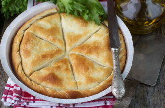 Рецепт сырного пирога тиропита по-гречески (фото и видео)