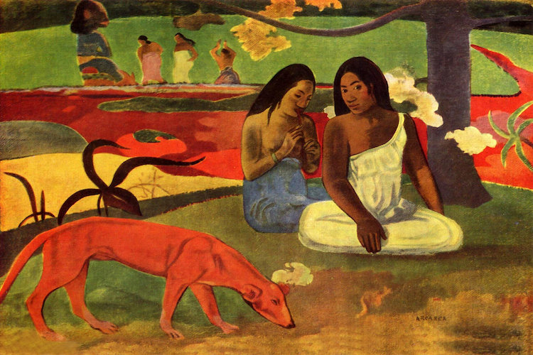 Картина «Ареареа» Поля Гогена