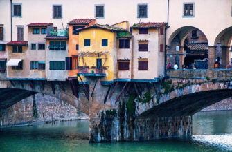 Мост Веккьо, Флоренция — история, сувениры, расположение