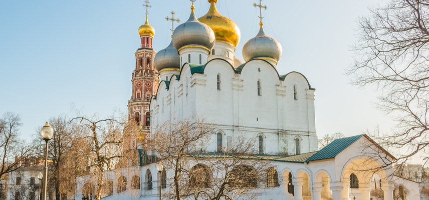 Смоленский собор в Новодевичьем монастыре (Москва, Россия)