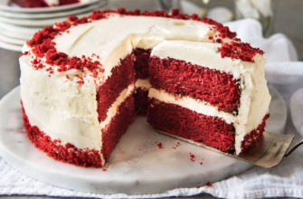 «Красный бархат» — пошаговый рецепт и ингредиенты для торта