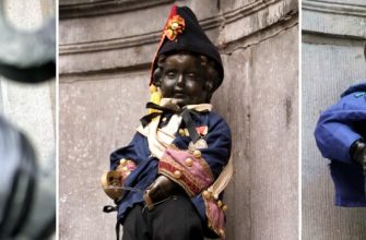 «Писающий мальчик» в Брюсселе (ФОТО) — чем знаменит, где находится, коллекция костюмов