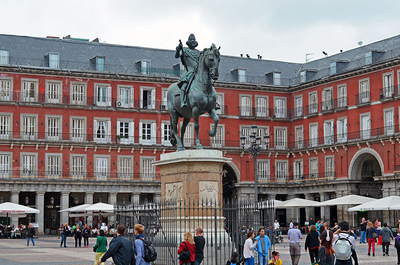Пласа Майор в Мадриде (Plaza Mayor)