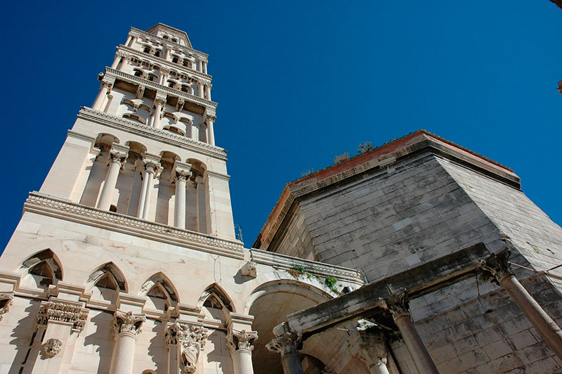 Сплитский собор и колокольня Домна (Сплит, Хорватия)