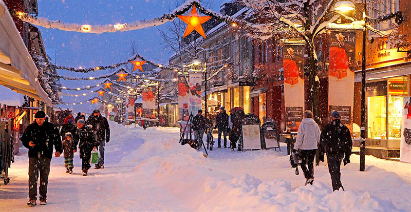 Отдых в Норвегии зимой: город Лиллехаммер
