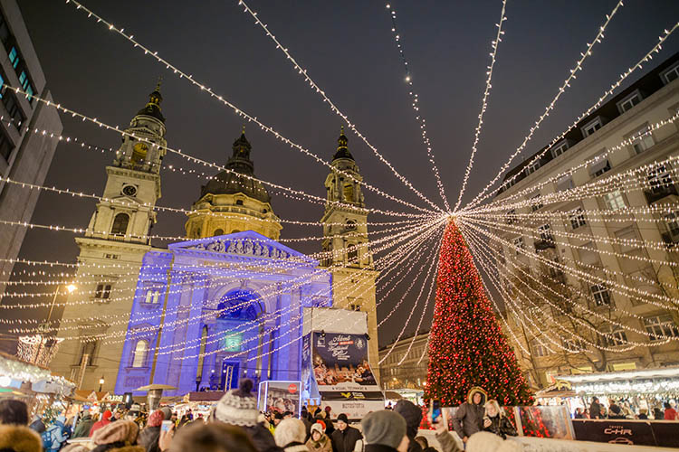 Рождественская ярмарка, Будапешт