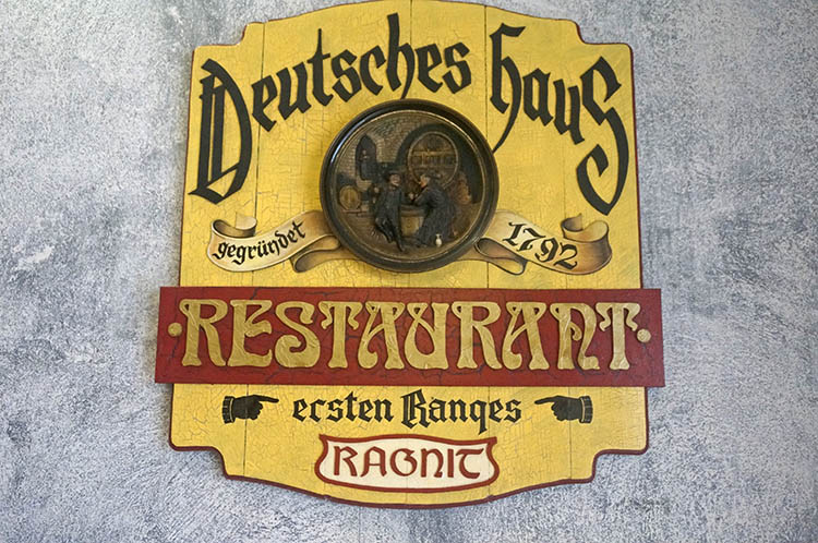 Ресторан «Deutsches Haus», Неман