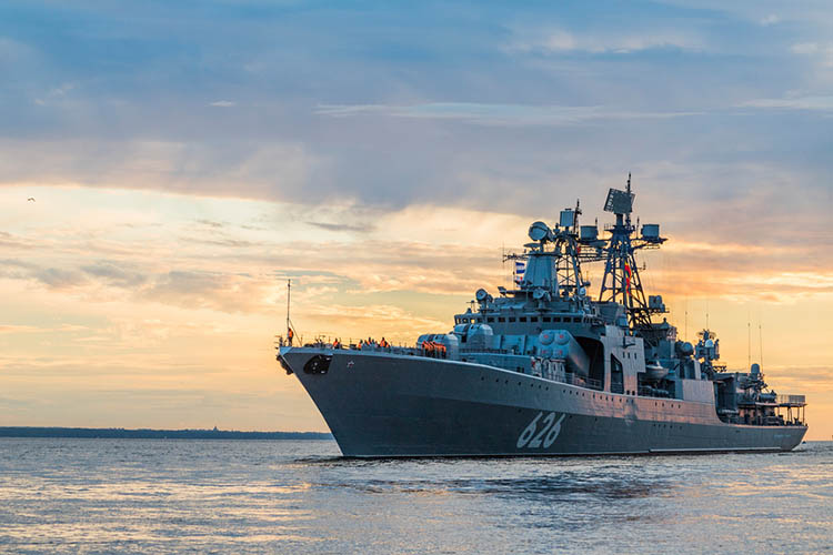 Военный корабль, День ВМФ в Петербурге