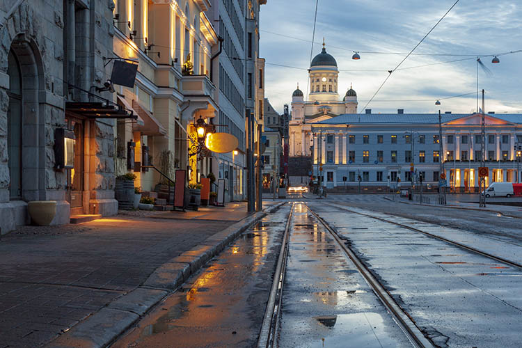 Улицы Хельсинки, Финляндия