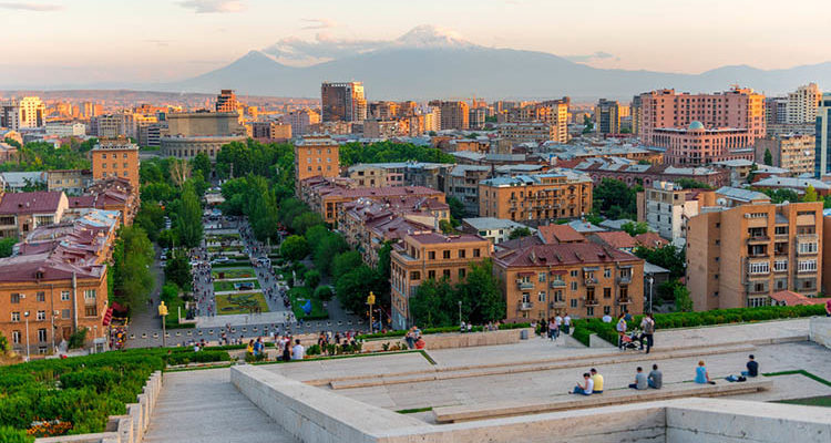 Вид на Арарат, Ереван